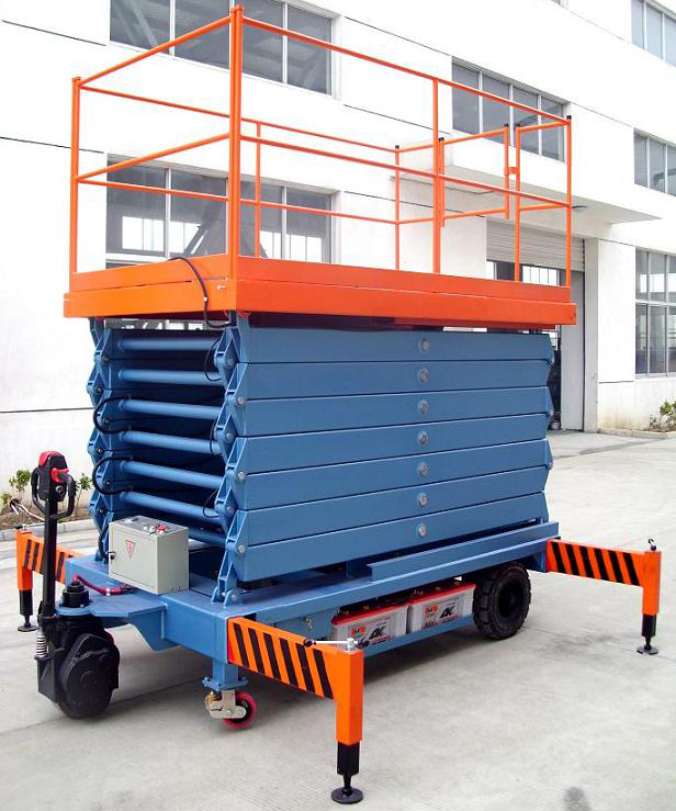 海口助力行走剪叉式高空作业平台